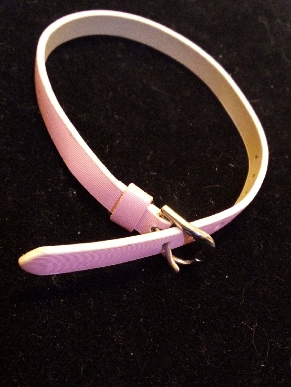 Classic Pink Leather Wrap Bracelet - Unbranded